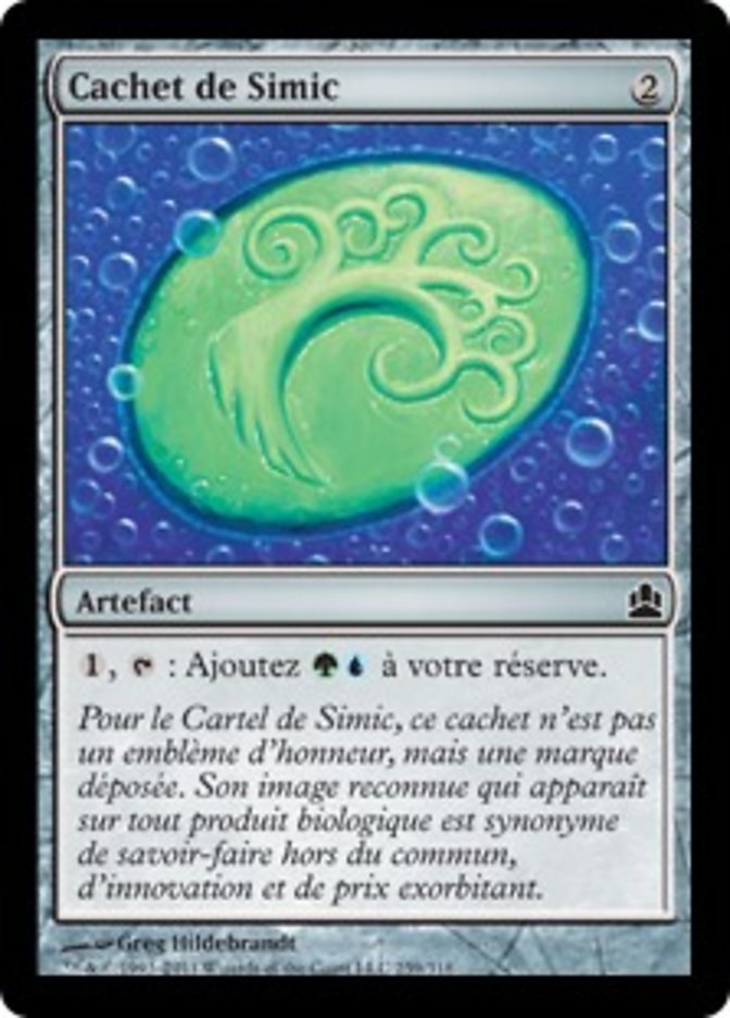 Cachet de Simic