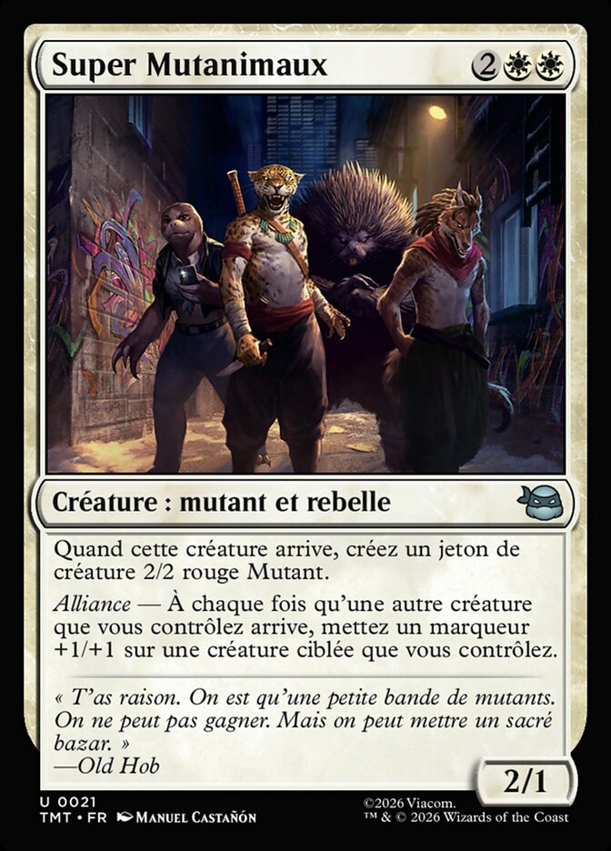Super Mutanimaux
