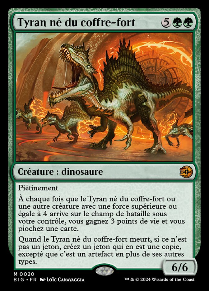 Tyran né du coffre-fort