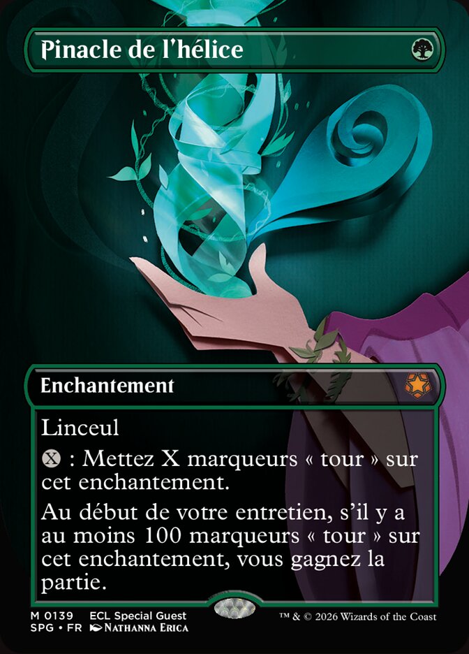 Pinacle de l'hélice