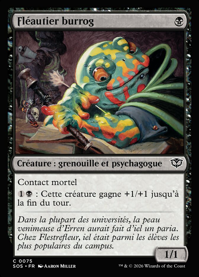 Fléautier burrog