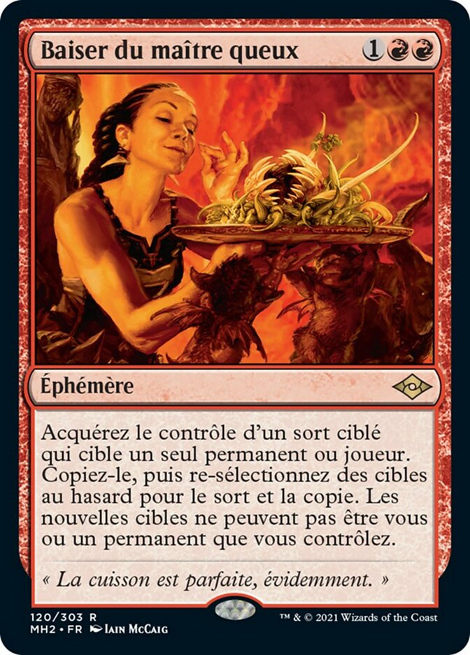 Baiser du maître queux