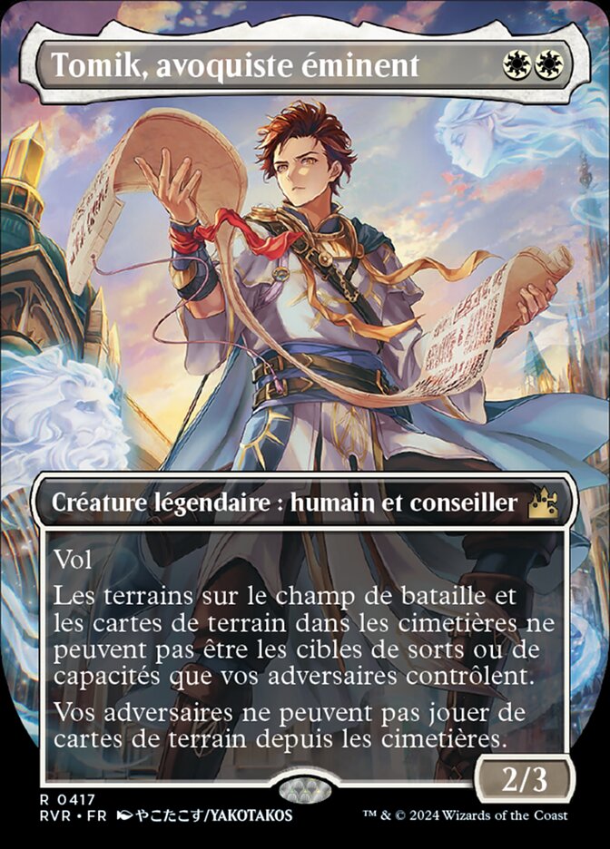Tomik, avoquiste éminent