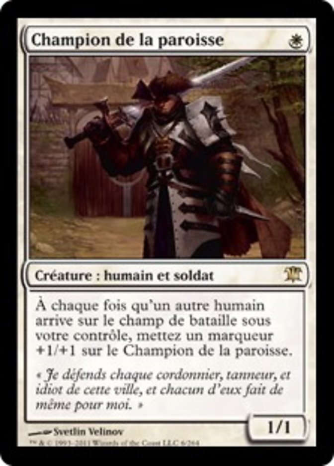 Champion de la paroisse