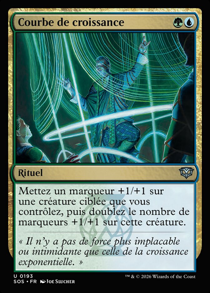 Courbe de croissance