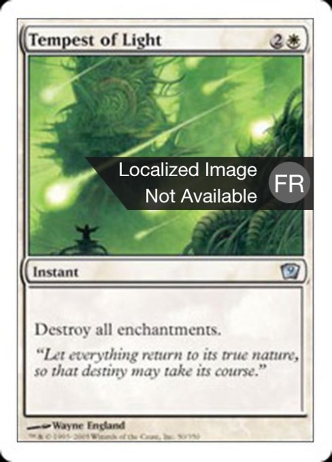 Tourmente de lumière