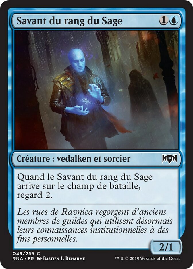 Savant du rang du Sage