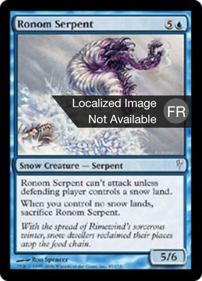 Serpent de Ronom