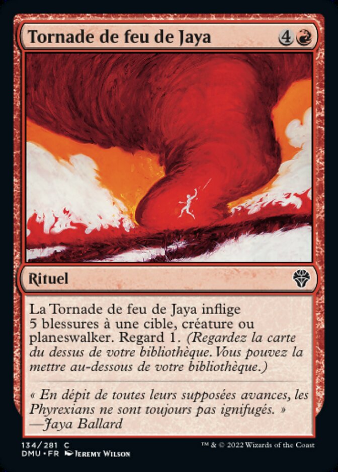 Tornade de feu de Jaya