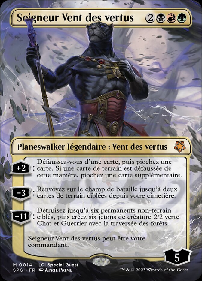 Seigneur Vent des vertus