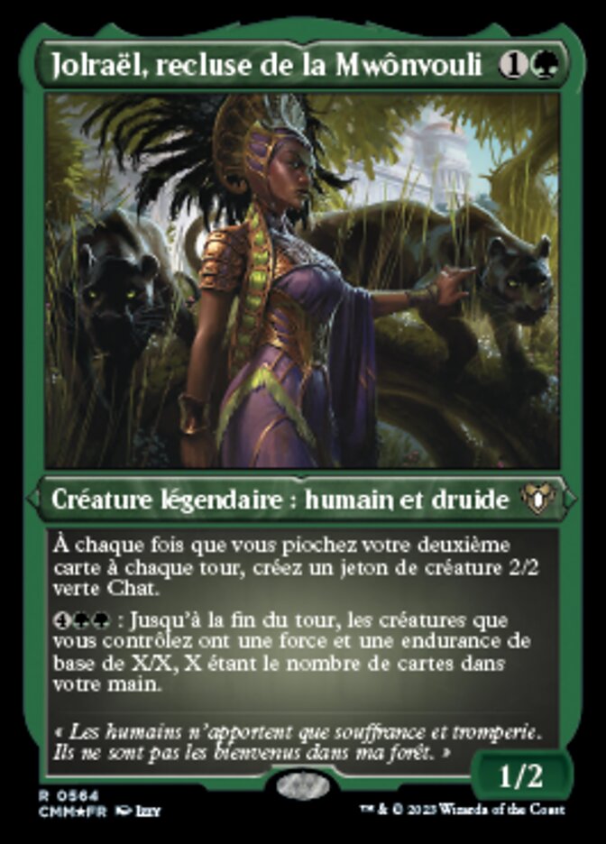 Jolraël, recluse de la Mwônvouli