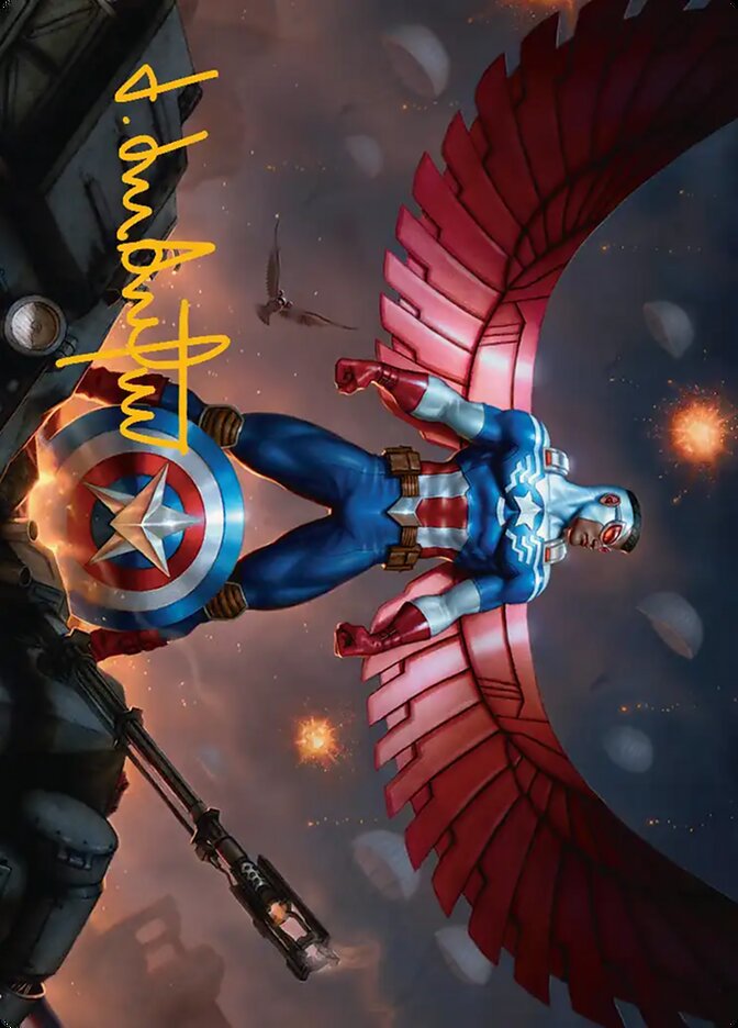 Captain America, Wings of Freedom // Captain America, Wings of Freedom