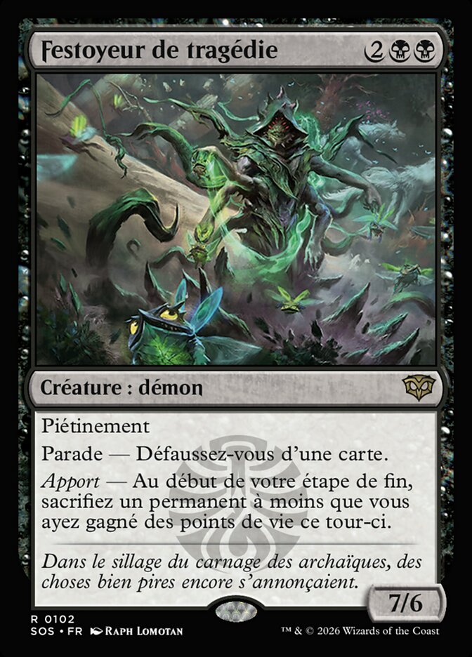 Festoyeur de tragédie