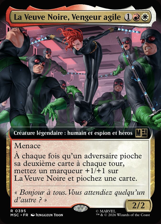 La Veuve Noire, Vengeur agile