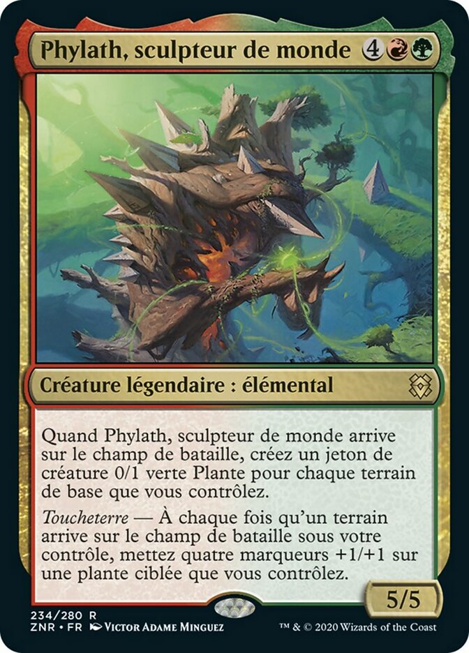 Phylath, sculpteur de monde