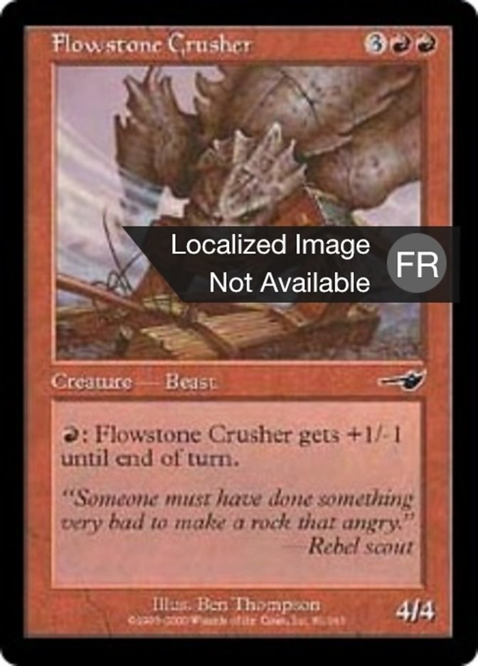 Ecrabouilleur de fluipierre