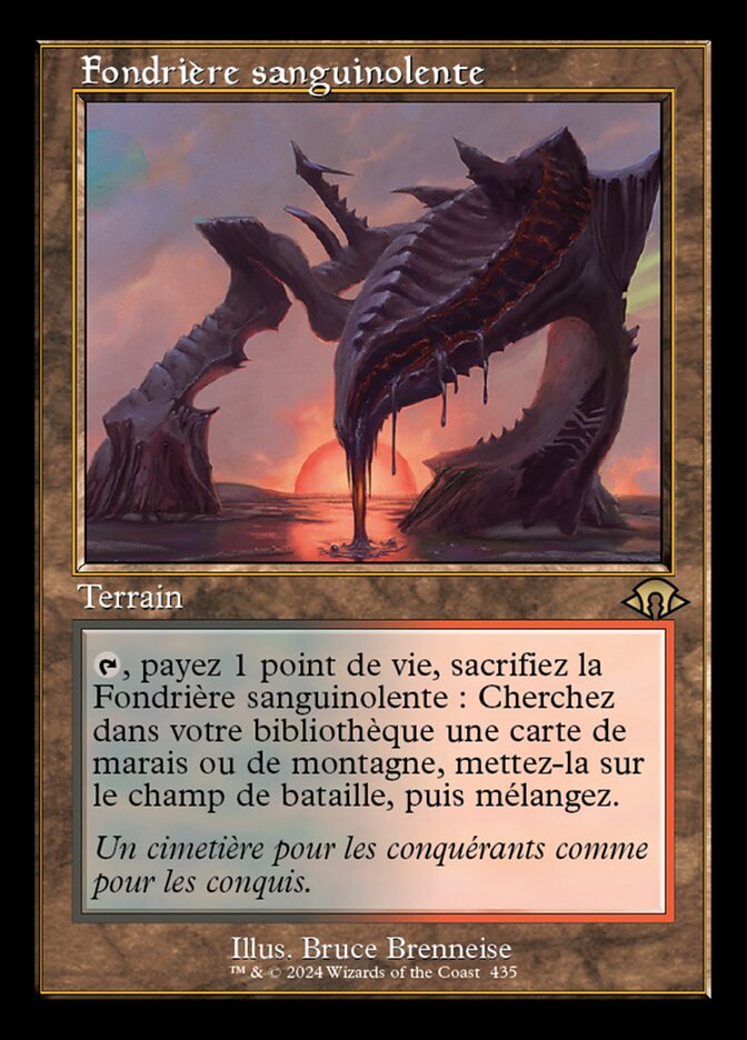 Fondrière sanguinolente