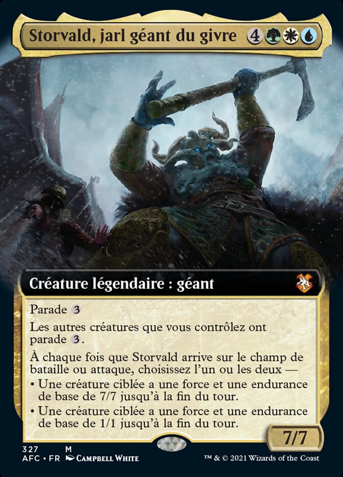 Storvald, jarl géant du givre