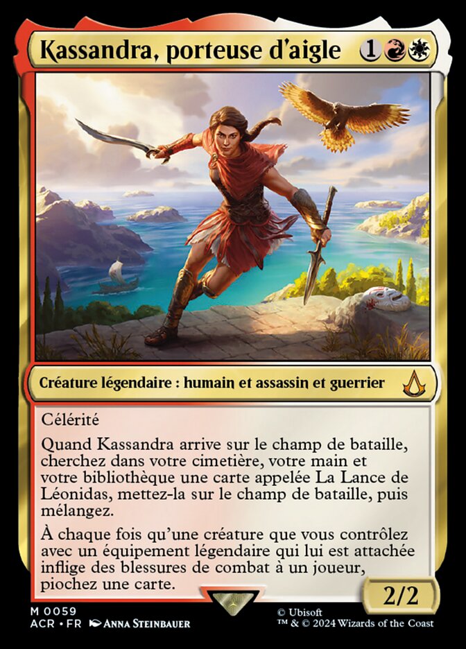 Kassandra, porteuse d'aigle