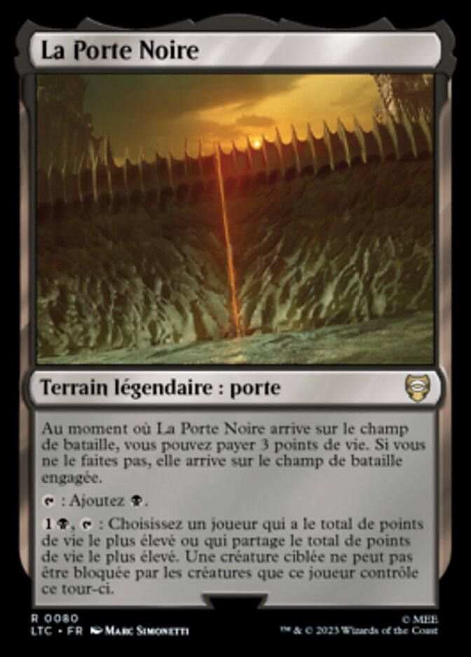 La Porte Noire