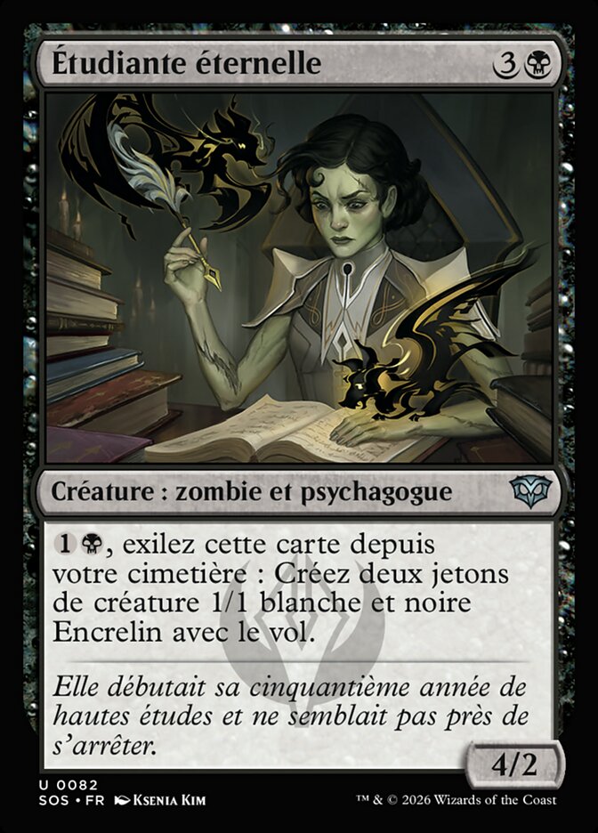 Étudiante éternelle