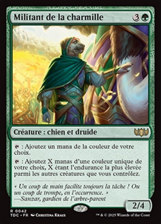 Militant de la charmille