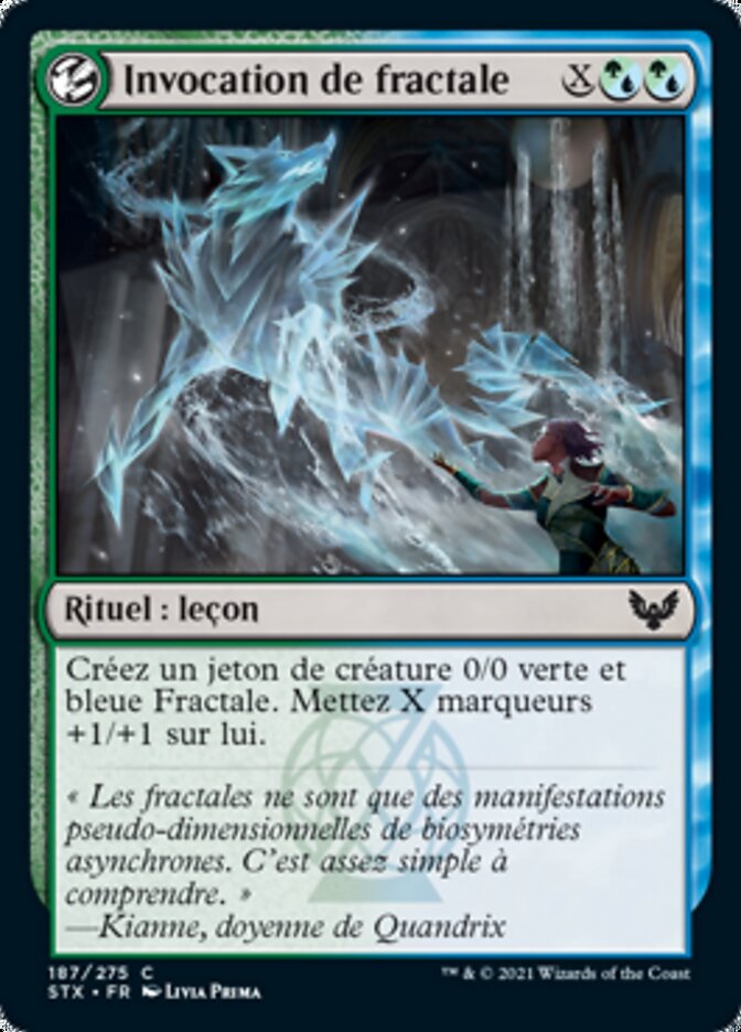 Invocation de fractale