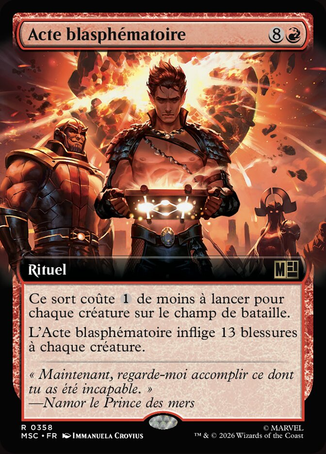 Acte blasphématoire