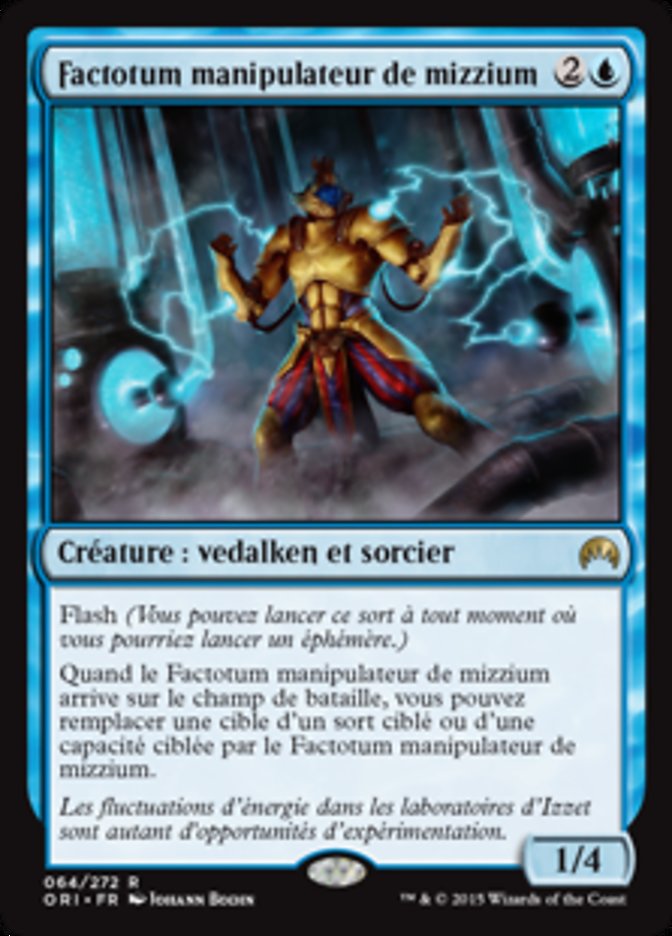 Factotum manipulateur de mizzium