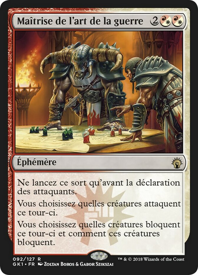 Maîtrise de l'art de la guerre