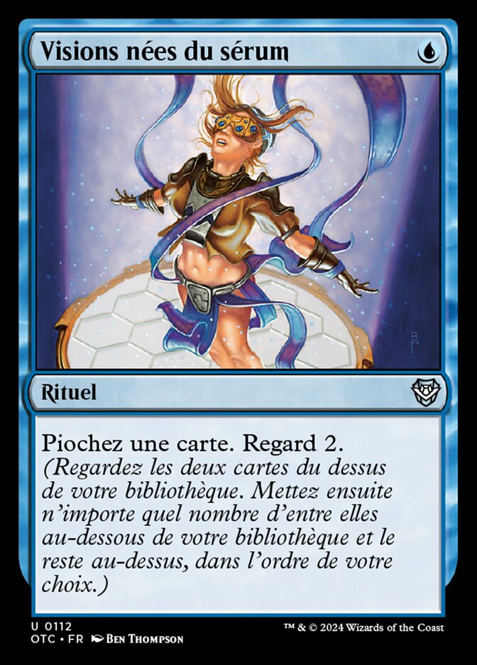 Visions nées du sérum