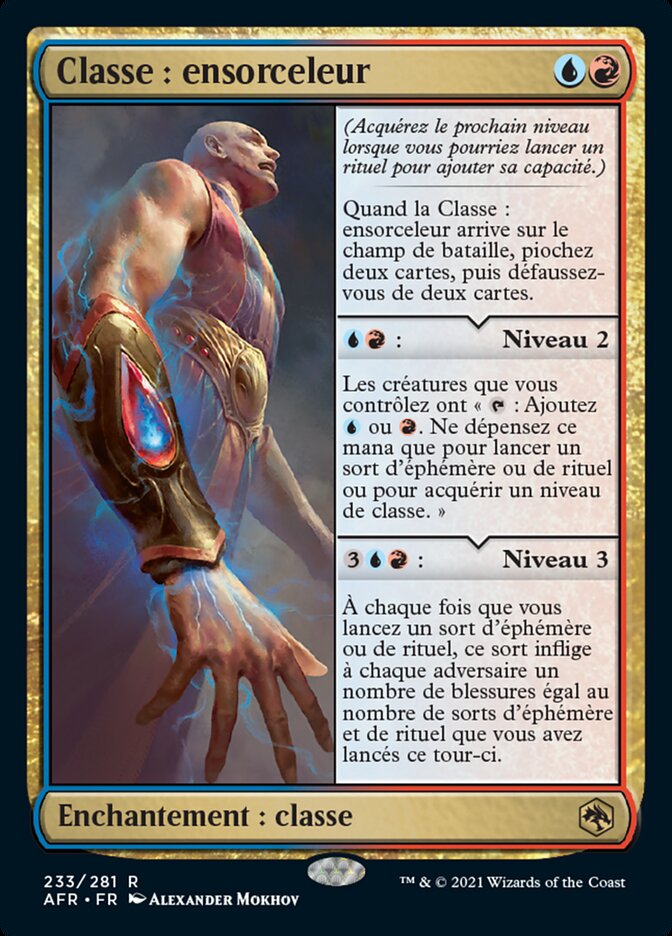 Classe : ensorceleur