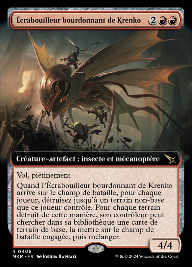 Écrabouilleur bourdonnant de Krenko