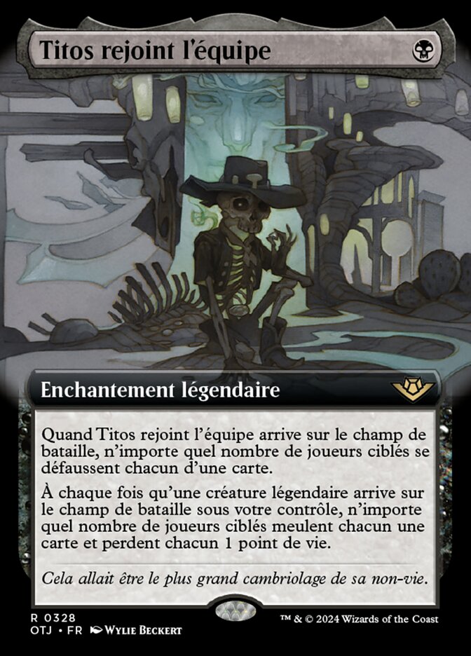 Titos rejoint l'équipe