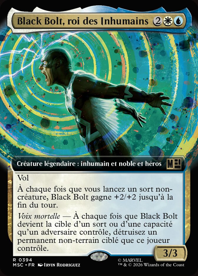 Black Bolt, roi des Inhumains