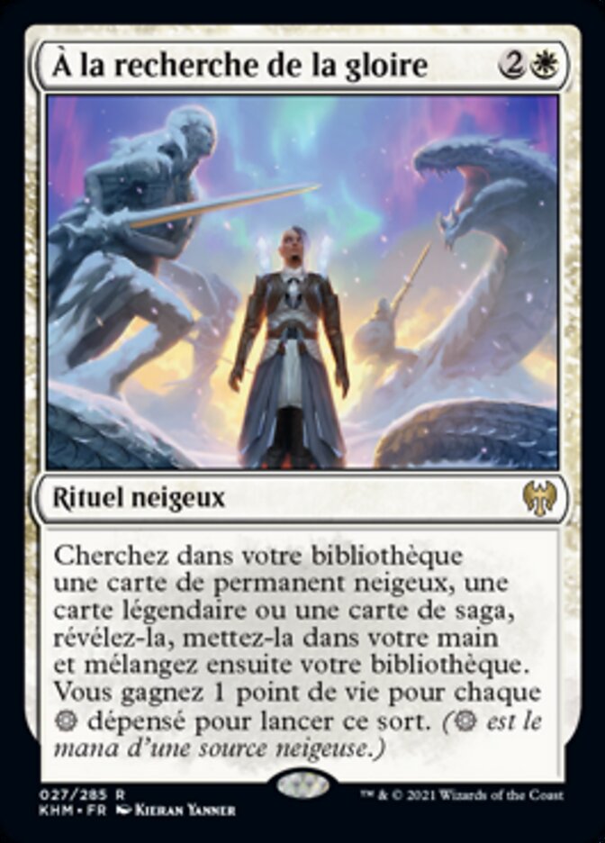 À la recherche de la gloire