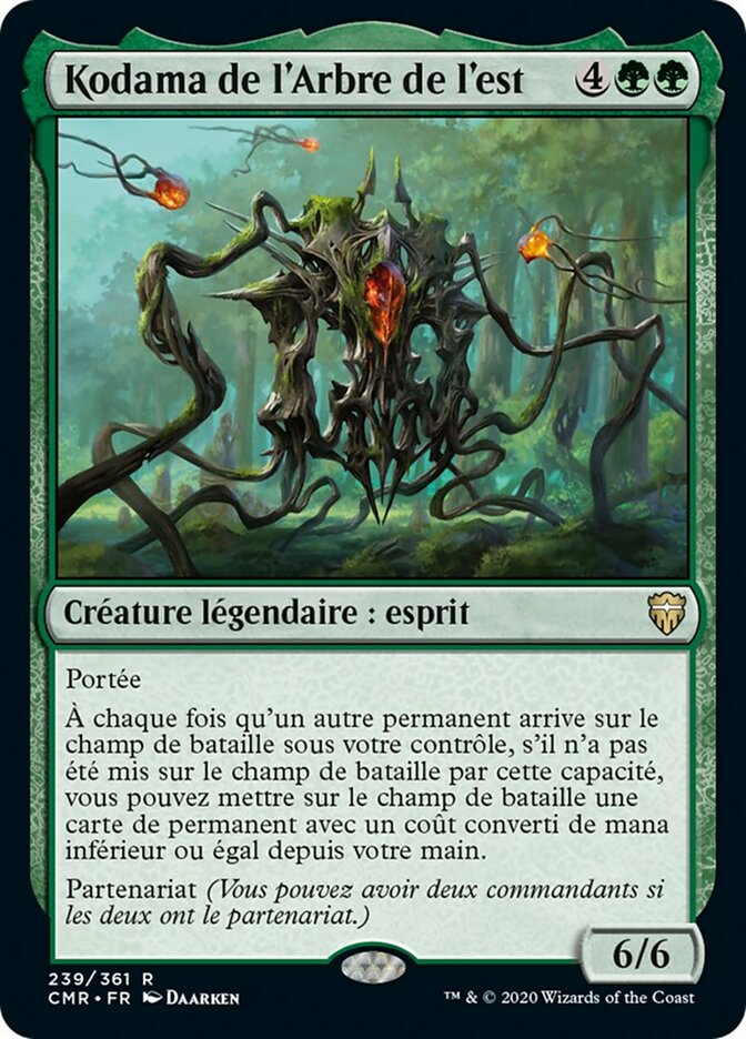 Kodama de l'Arbre de l'est