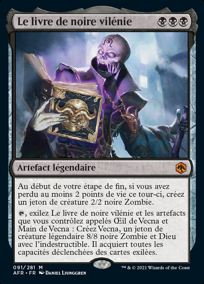 Le livre de noire vilénie