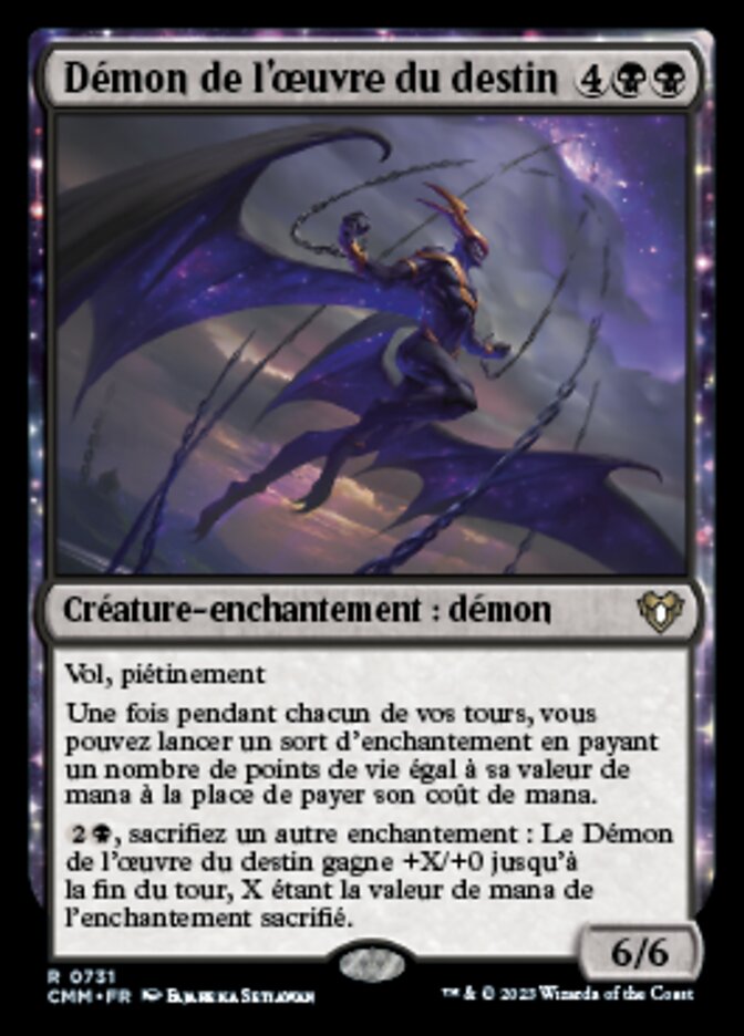Démon de l'œuvre du destin