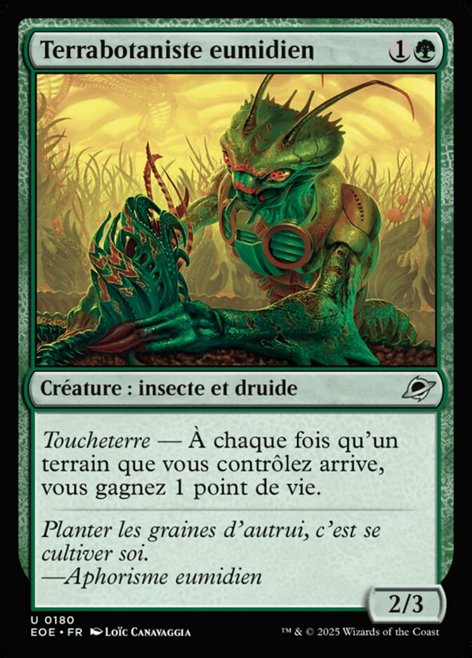 Terrabotaniste eumidien