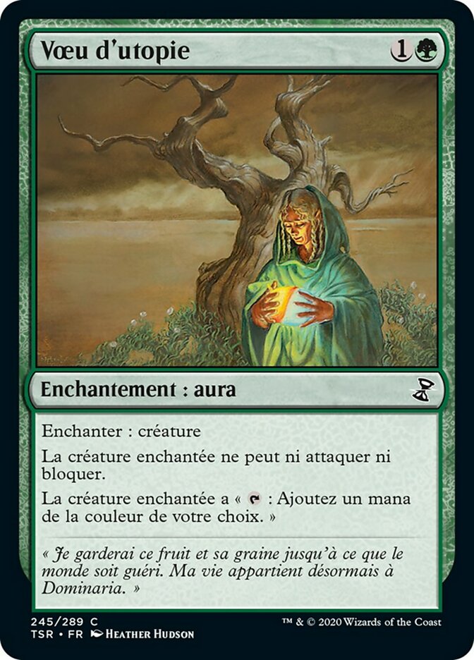 Vœu d'utopie