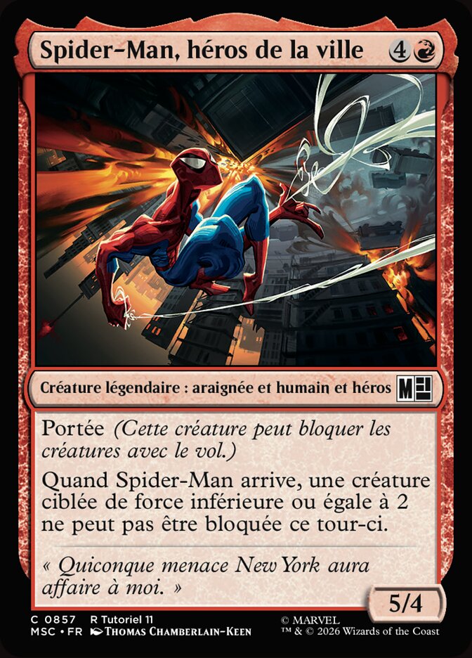 Spider-Man, héros de la ville