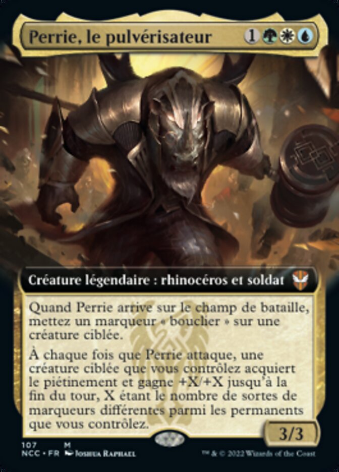 Perrie, le pulvérisateur