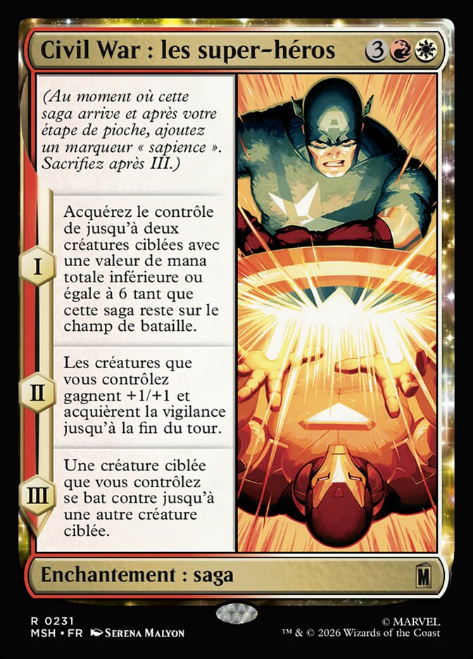 Civil War : les super-héros
