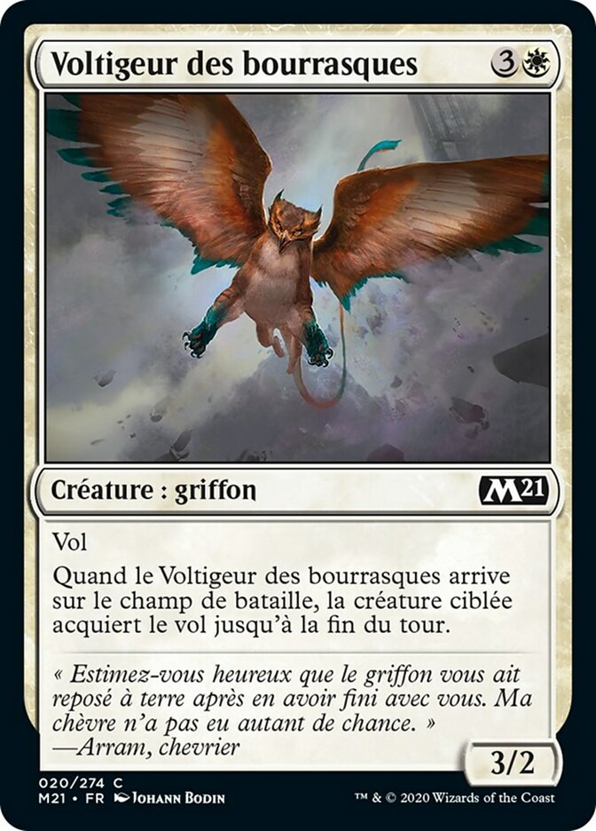 Voltigeur des bourrasques
