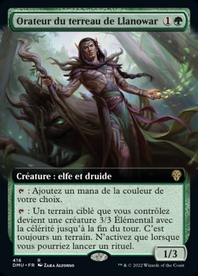 Orateur du terreau de Llanowar