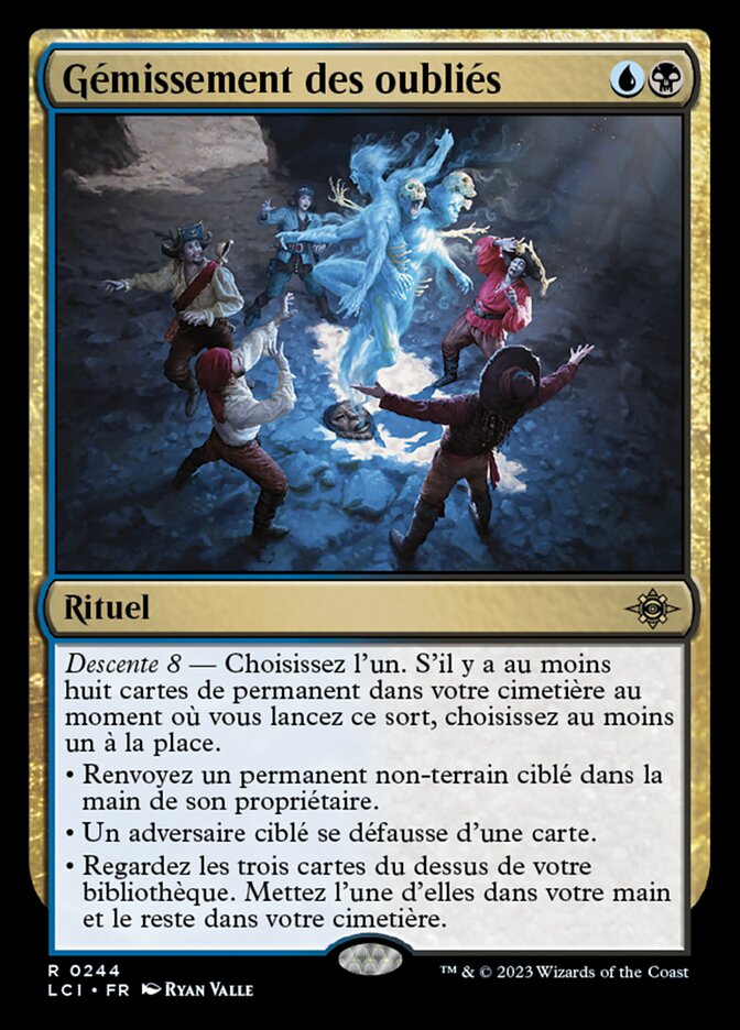 Gémissement des oubliés