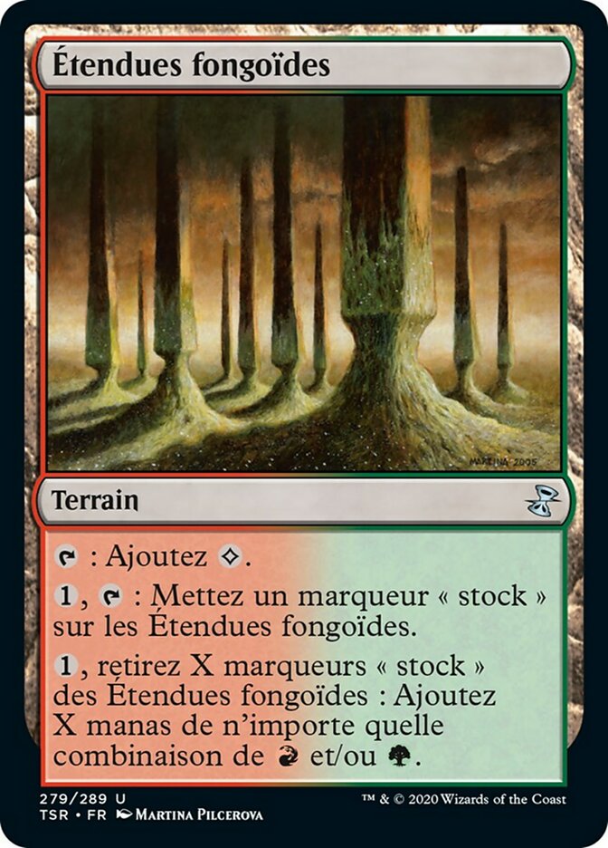 Étendues fongoïdes