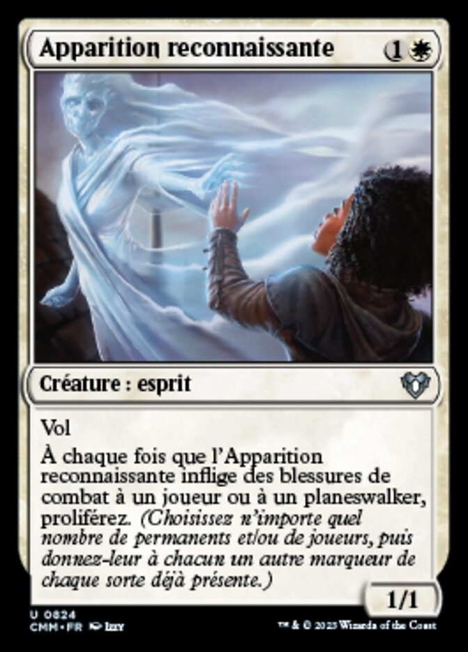 Apparition reconnaissante
