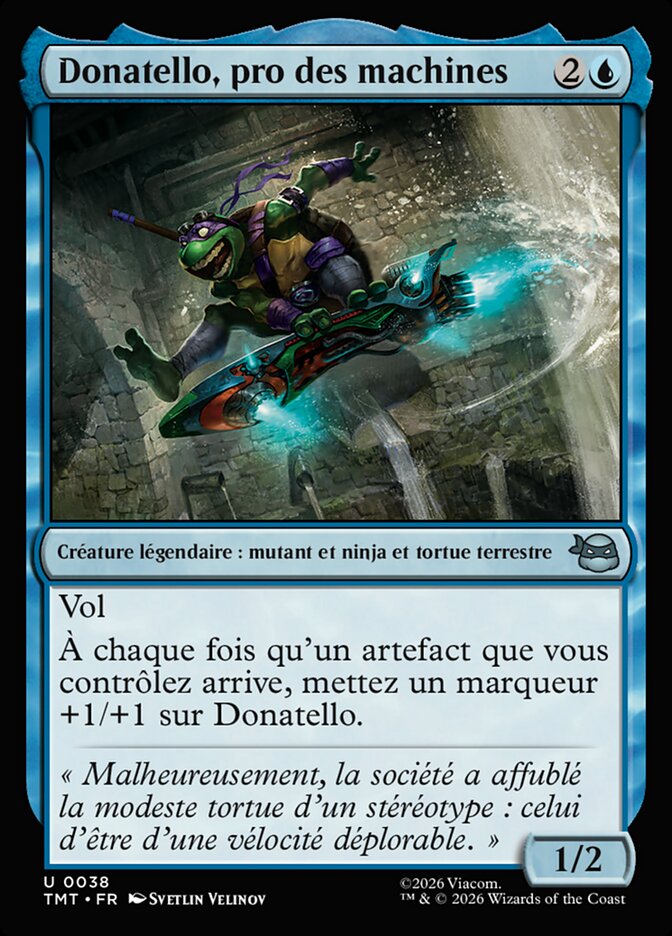Donatello, pro des machines